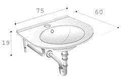 Wastafel Glas, Toilet, Badkamers, Accessoires, Douchepanelen, Wastafels, Kraan