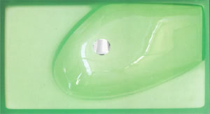 Regia Halley Glas Wastafels