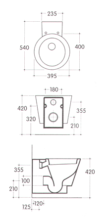Galassia Arke Toiletten