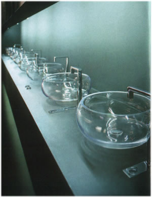 Antonio Lupi Bubble Glas Wastafels