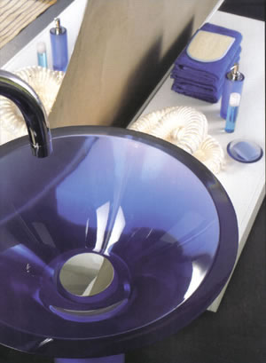 Regia Calice Glas Wastafels