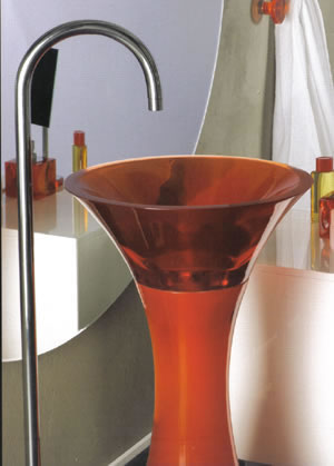 Regia Calice Glas Wastafels