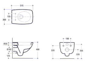 Ideal Standard Cantica Toiletten