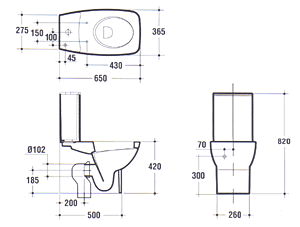 Ideal Standard Cantica Toiletten