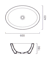 Catalano Sistema Zero+ Wastafels