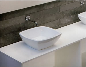 Art Ceram Fuori Quadro Wastafels