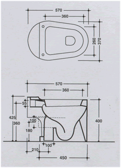 Vitruvit Escape Toiletten