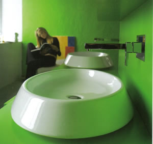 Ceramica Esedra Flat Wastafels
