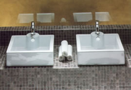 Art Ceram Fuori Cubo Wastafels