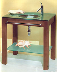 Triade Gonzaga Glas Wastafels