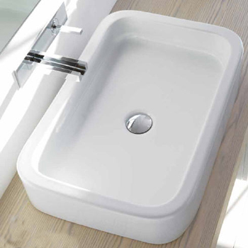 Ceramica Esedra Quadra Wastafels