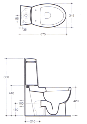 Simas LFT Toiletten
