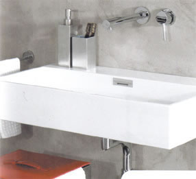 Wastafels Glazen, Kranen