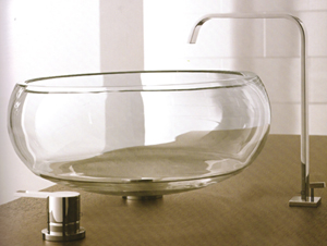 Antonio Lupi Bubble Glas Wastafels