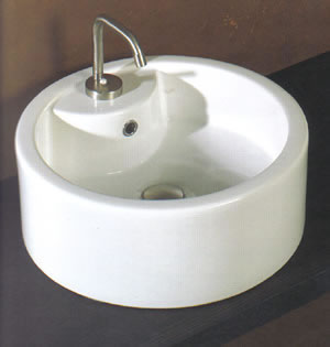 White Stone Mex Wasbakken