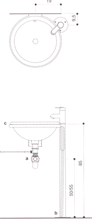 Agape Pump Wastafels