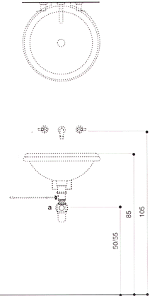 Agape Pump Wastafels