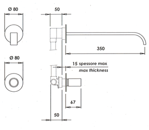 Bonomi C4 Douchkranen