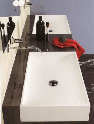  glas
, Wastafel,  Fontein, Kranen