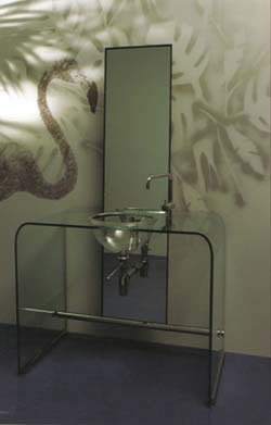 Rapsel Coup de Foudre Glas Wastafels