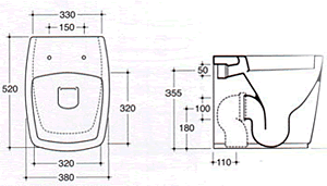Galassia SA02 Toiletten