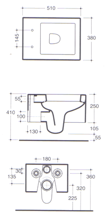 Simas Frozen Toiletten