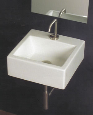 White Stone Quad Wastafels