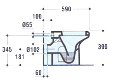 Ideal Standard Tesi WC