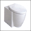 Hangende Toiletten, Staande Toiletten
