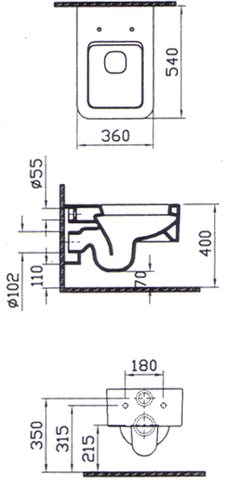 Wastafels, Hangend Toilet, Staand Toilet, Wastafels