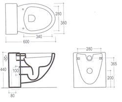 Vitruvit Limit Toiletten