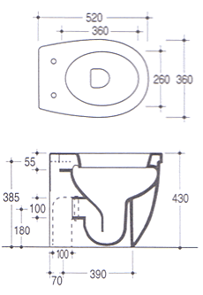Vitruvit Young Toiletten